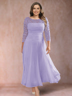 Sofia June Lilac back view mother of the bride dress