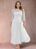 Sofia June Ivory back view mother of the bride dress
