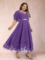 Tara Rose Regency front view mother of the bride dress