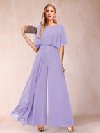 Coralie lilac front view mother of the bride outfit