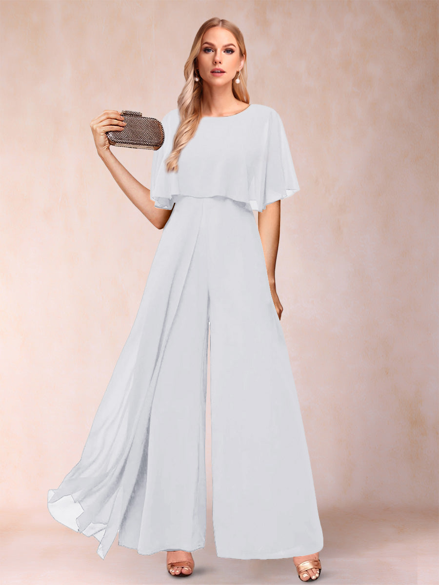 Coralie white front view mother of the bride outfit