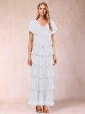 Mirabelle Dawn White front view mother of the bride dress