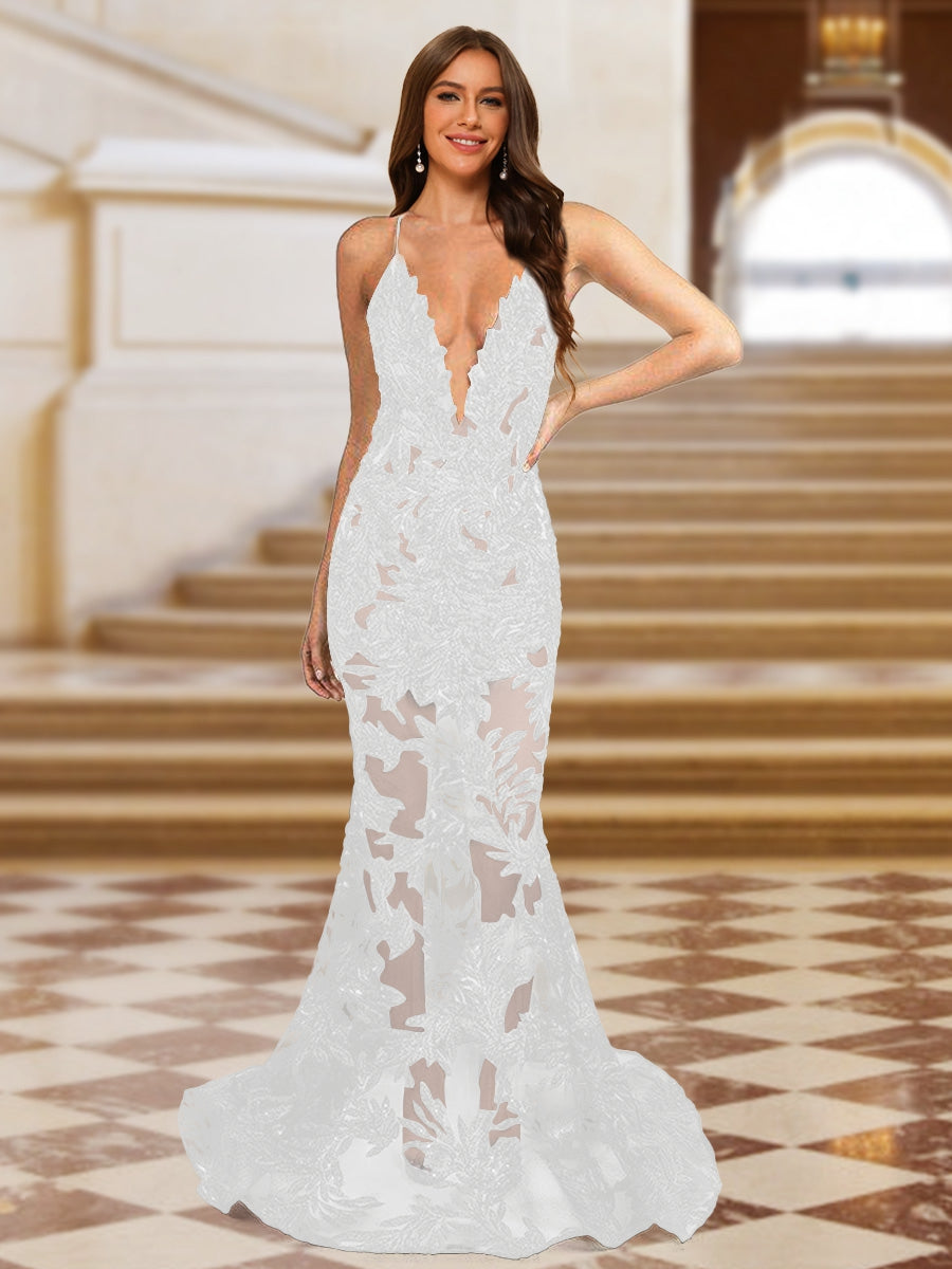 Cyra ivory alternate front view 2 prom dress