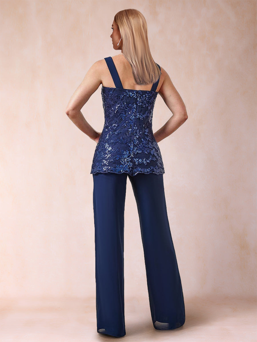 Margot navy blue alternate view mother of the bride outfit