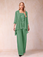 Margot eucalyptus front view mother of the bride outfit