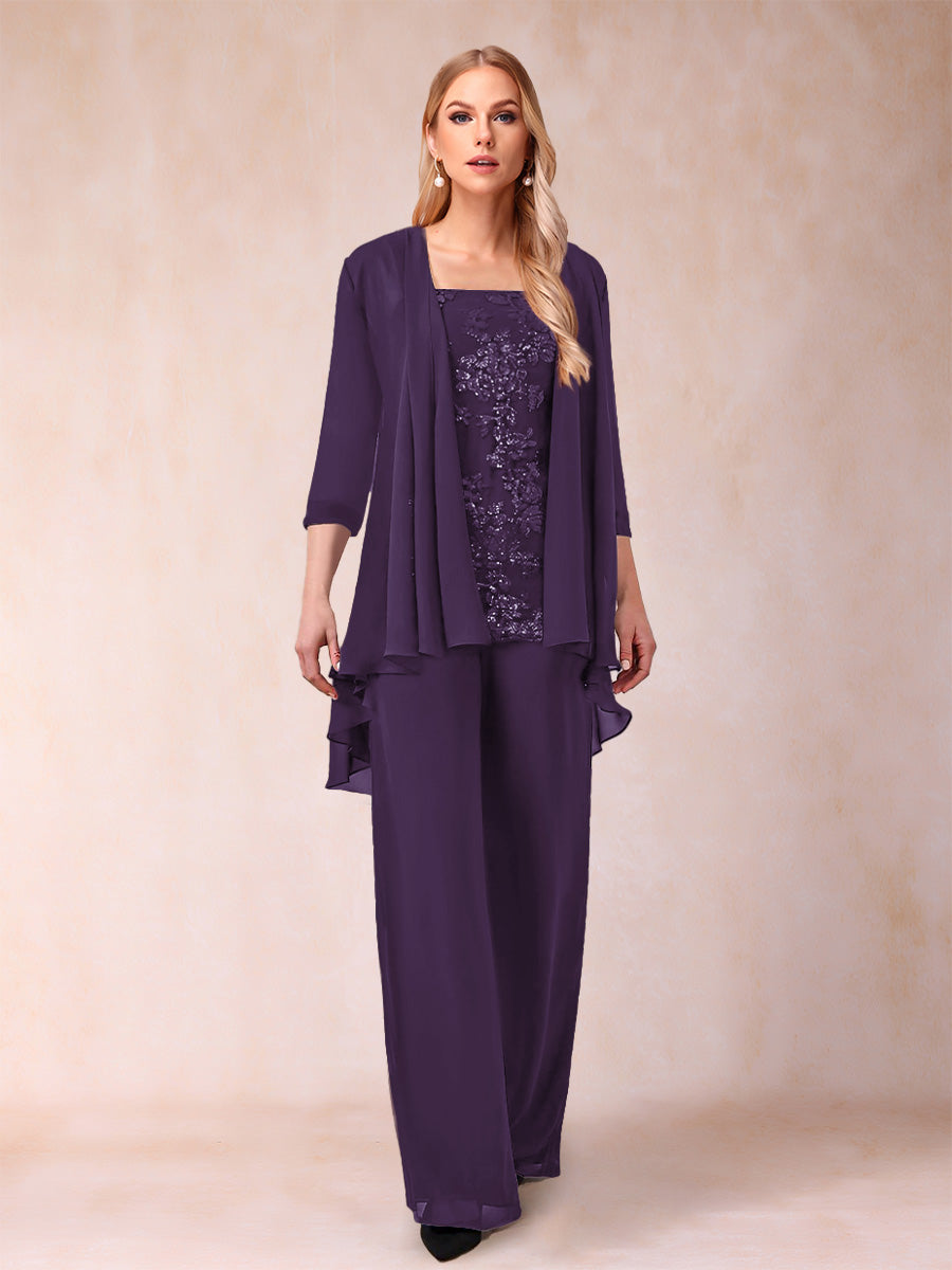 Margot grape front view mother of the bride outfit