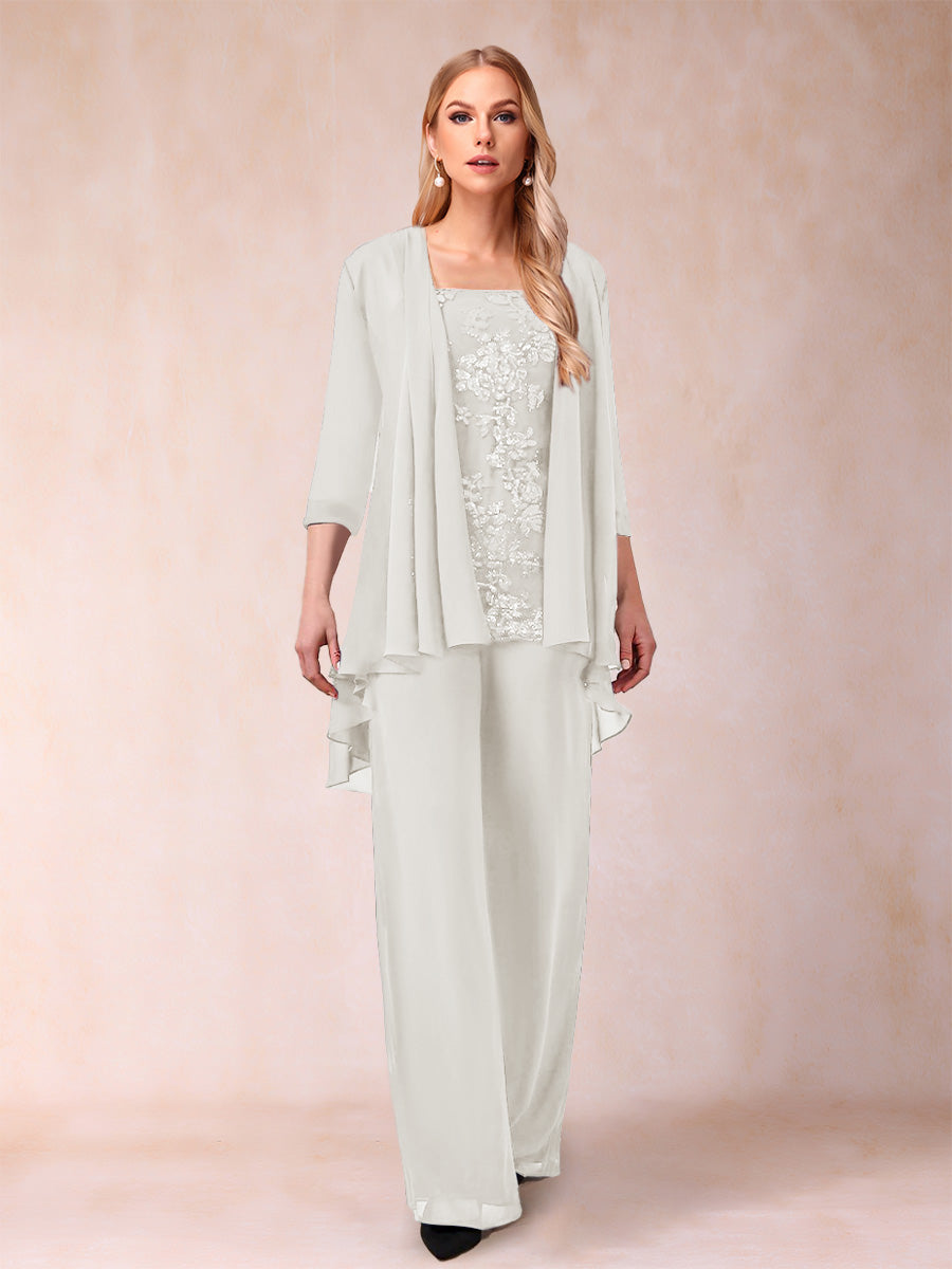 Margot ivory front view mother of the bride outfit