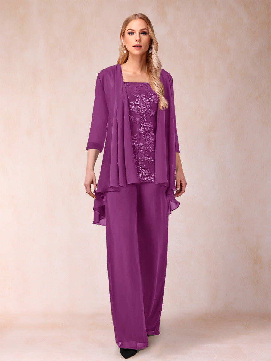 Margot orchid front view mother of the bride outfit