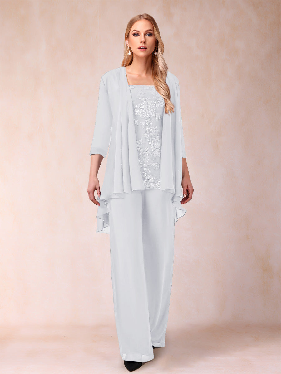 Margot white front view mother of the bride outfit