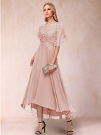 Tivoli Blush front view wedding guest dress