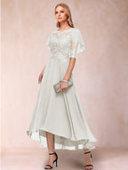 Tivoli Ivory front view wedding guest dress