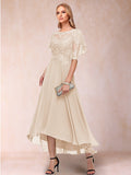 Tivoli Champagne front view wedding guest dress