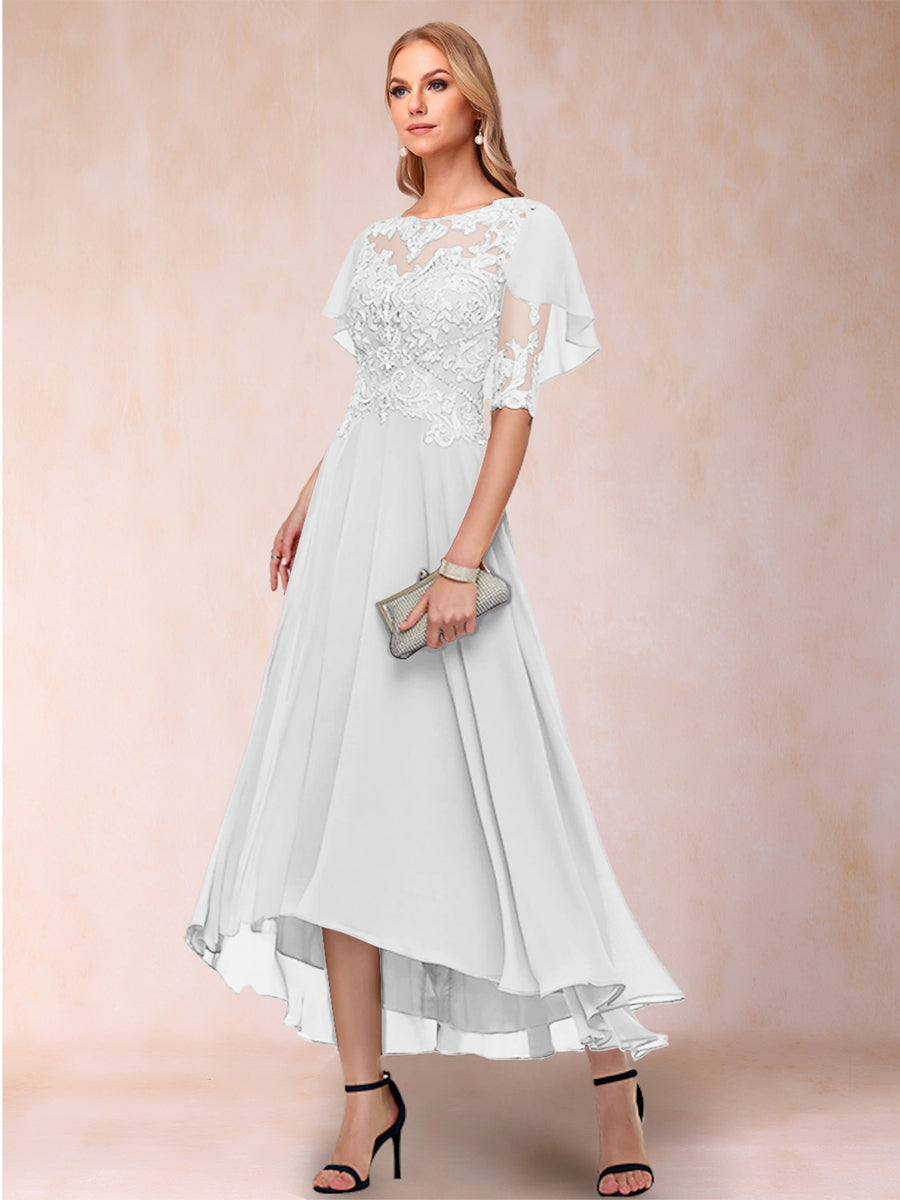Tivoli Ivory back view wedding guest dress