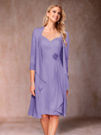 Eulalia Noor Wisteria back view mother of the bride dress
