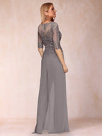Urielle Steel Blue bodice detail wedding guest dress