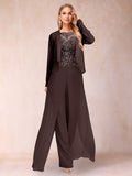 Urielle Brown front view wedding guest dress
