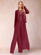 Urielle Burgundy back view wedding guest dress