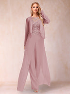 Urielle Mauve front view wedding guest dress