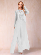 Inez ivory alternate front view 2 mother of the bride outfit