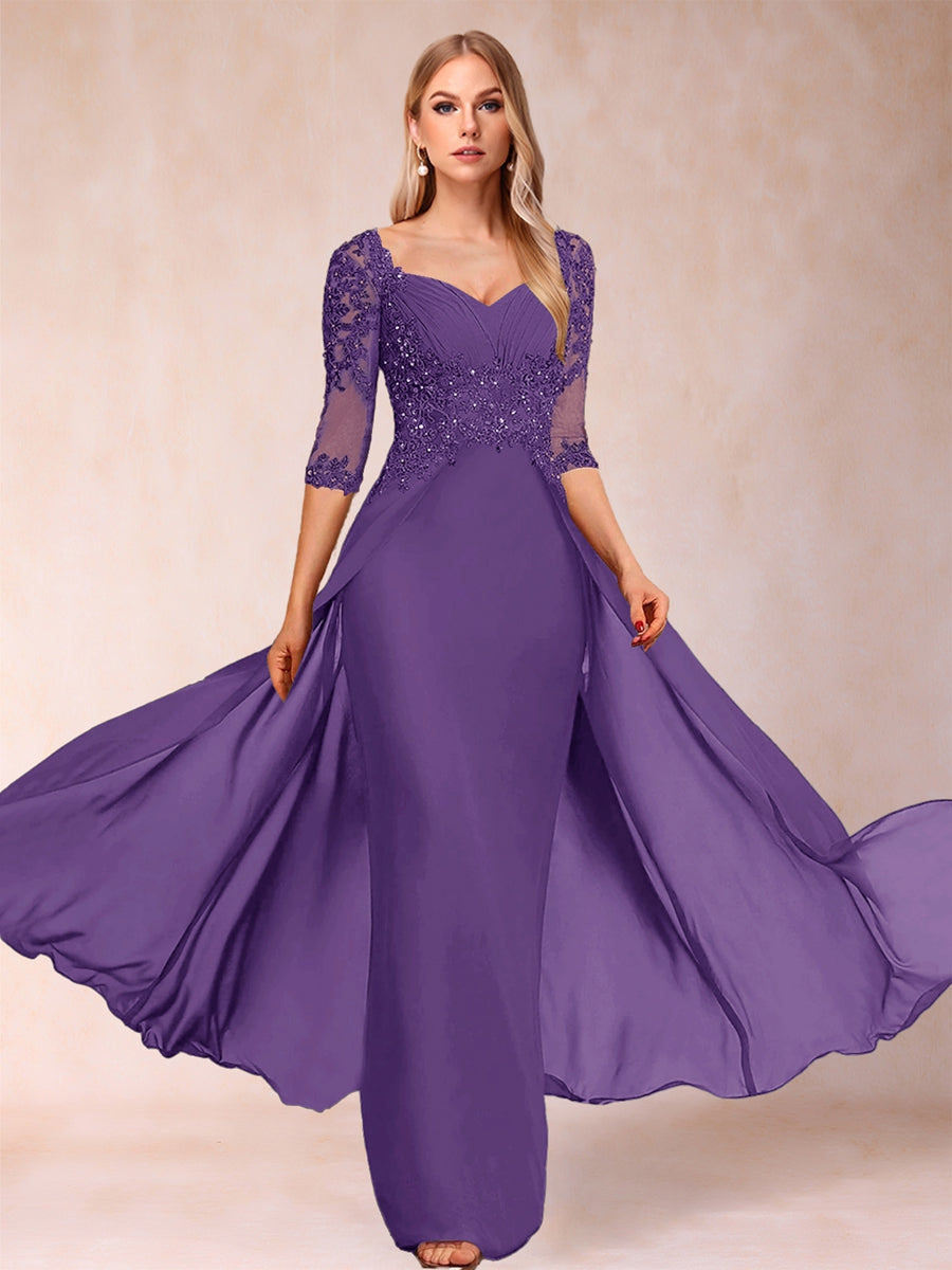 Kerensa Hope Regency front view mother of the bride dress