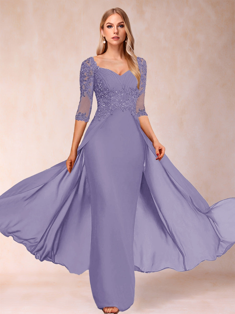 Kerensa Hope Wisteria back view mother of the bride dress
