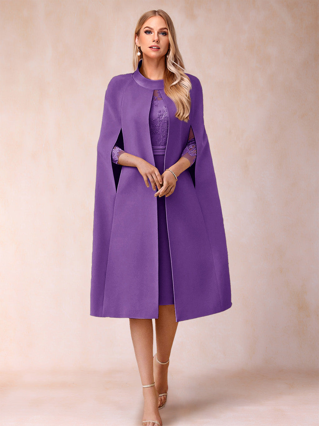 Elena Mae Regency front view mother of the bride dress