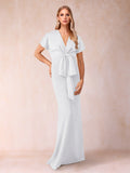 Kerensa White front view wedding guest dress