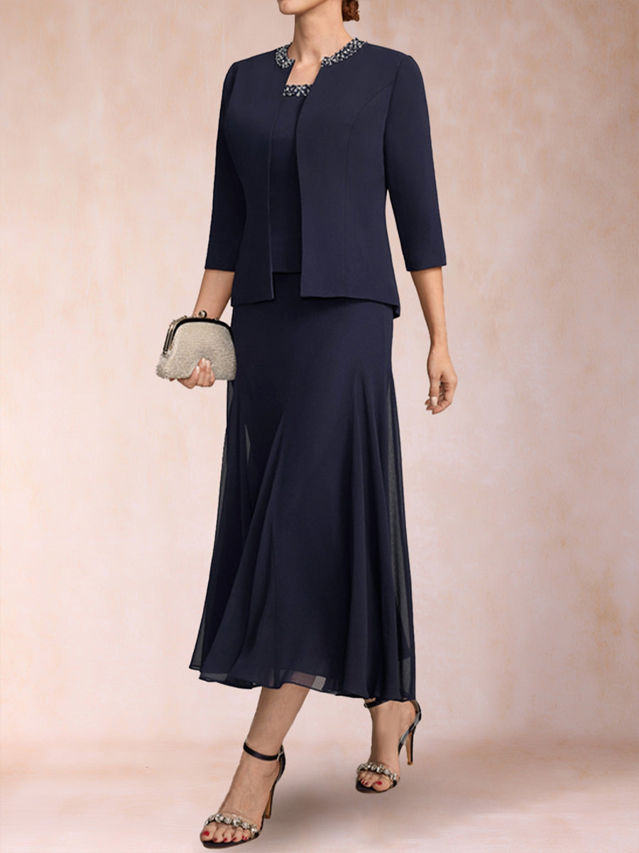 Estelle royal blue bodice detail mother of the bride dress