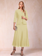 Jessamine Yellow front view wedding guest dress