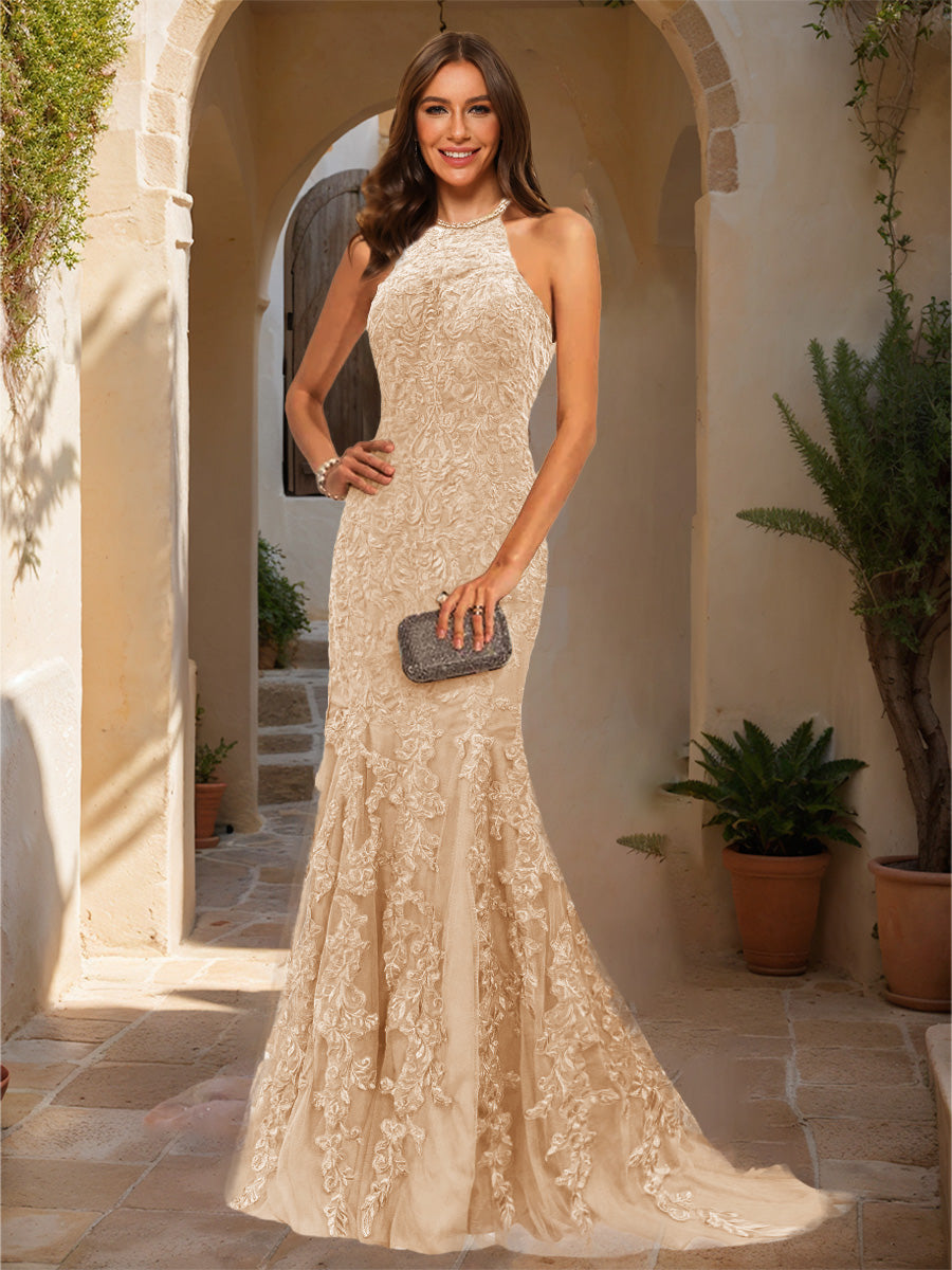 Damaris champagne alternate front view 2 prom dress