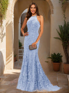 Damaris lavender front view prom dress