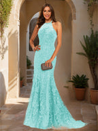 Damaris sky blue alternate front view 2 prom dress