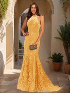 Damaris gold alternate front view 2 prom dress