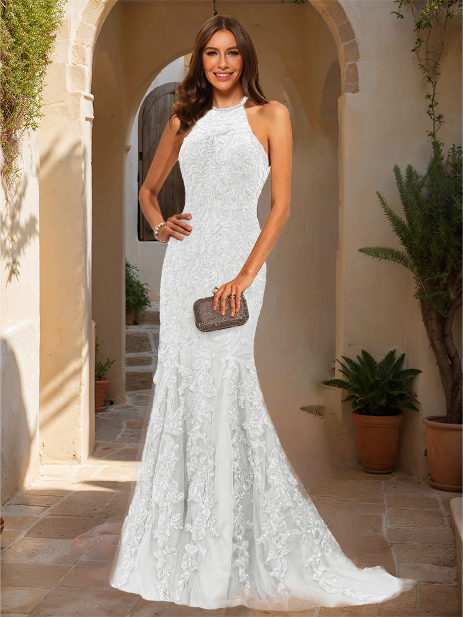 Damaris ivory alternate front view 2 prom dress