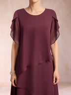 Willa Mae Red bodice detail mother of the bride dress