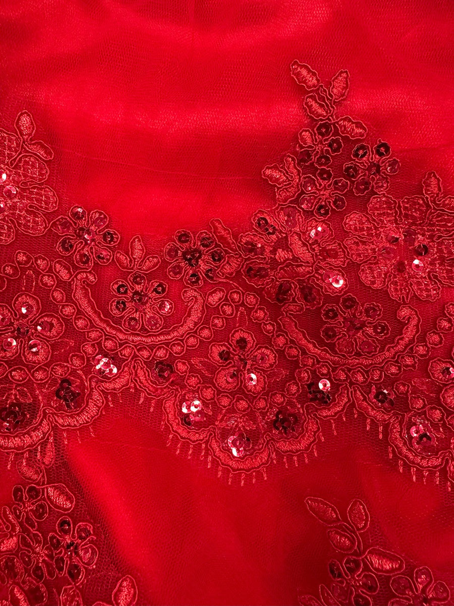 Fiamma burgundy alternate view prom dress