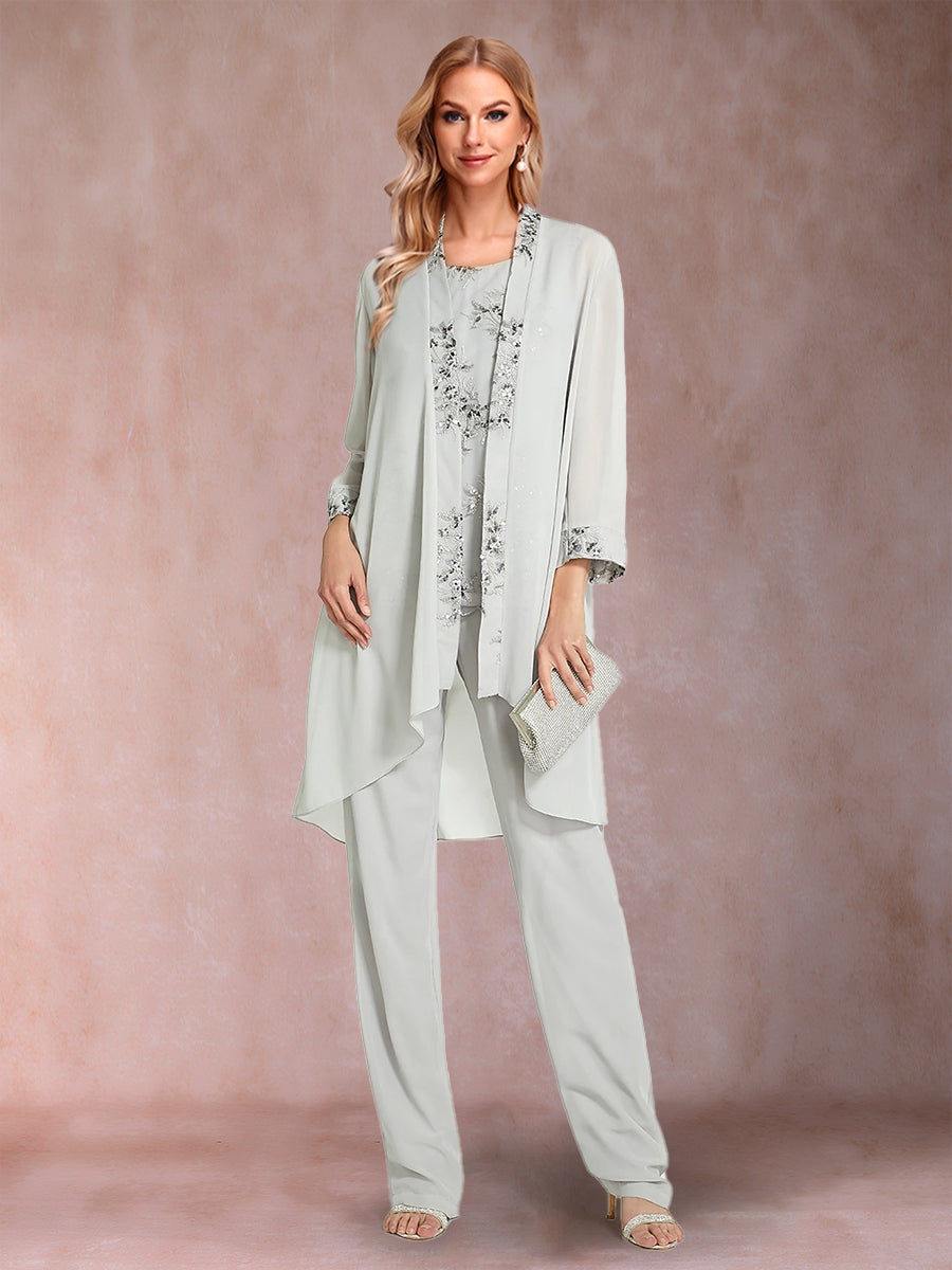 Elara dove grey fabric detail mother of the bride outfit
