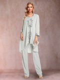 Elara dove grey fabric detail mother of the bride outfit