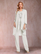 Elara ivory alternate front view 2 mother of the bride outfit