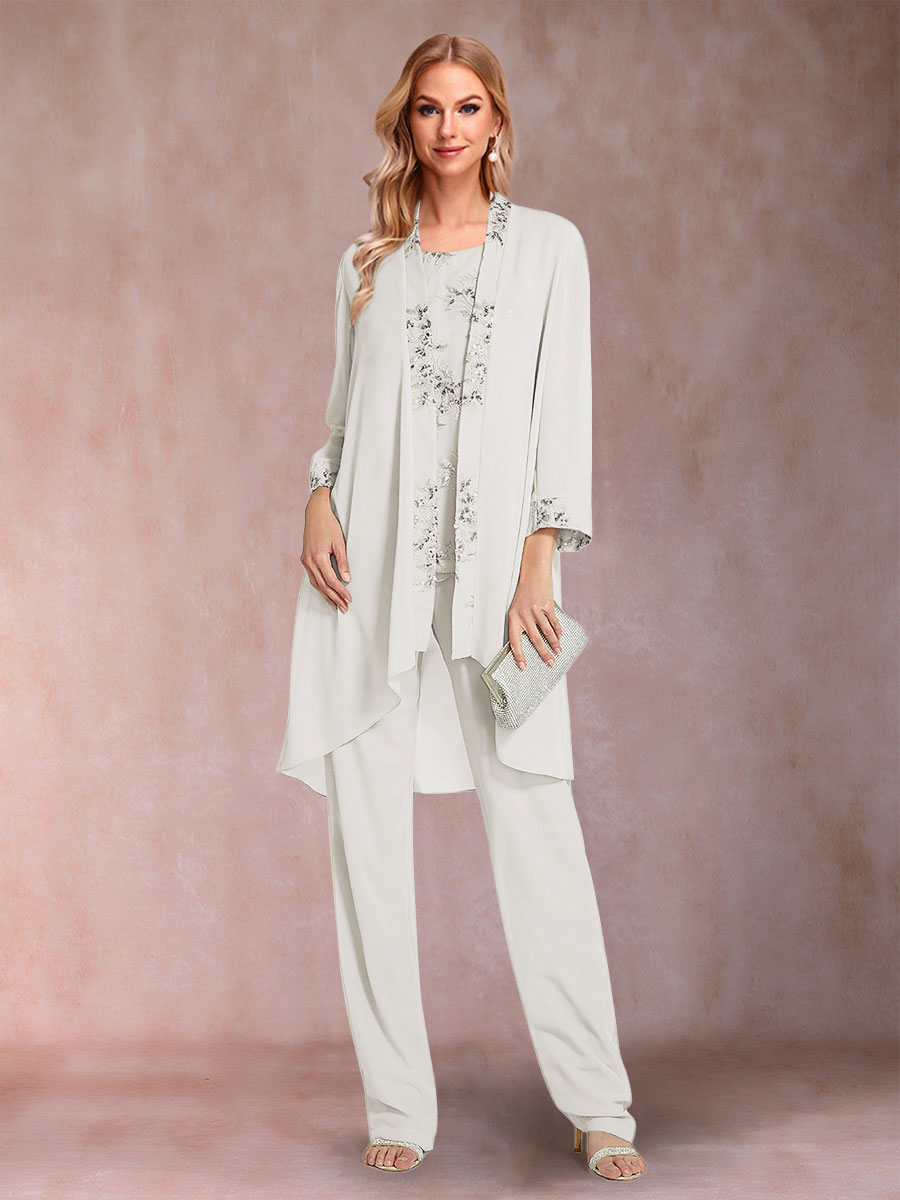 Elara ivory alternate front view 2 mother of the bride outfit