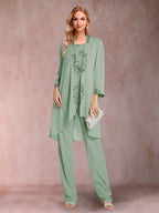 Elara sage green alternate front view 2 mother of the bride outfit