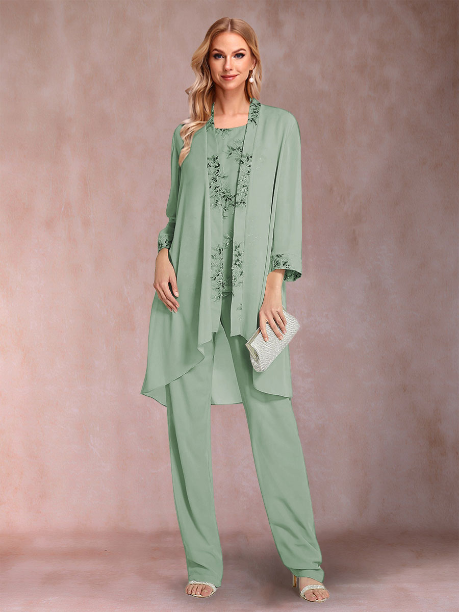 Elara sage green alternate front view 2 mother of the bride outfit