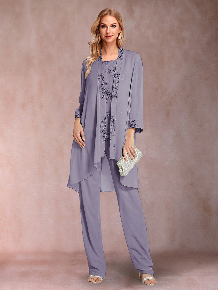 Elara wisteria front view mother of the bride outfit