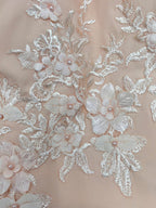 Felicite Pearl Pink side view wedding guest dress