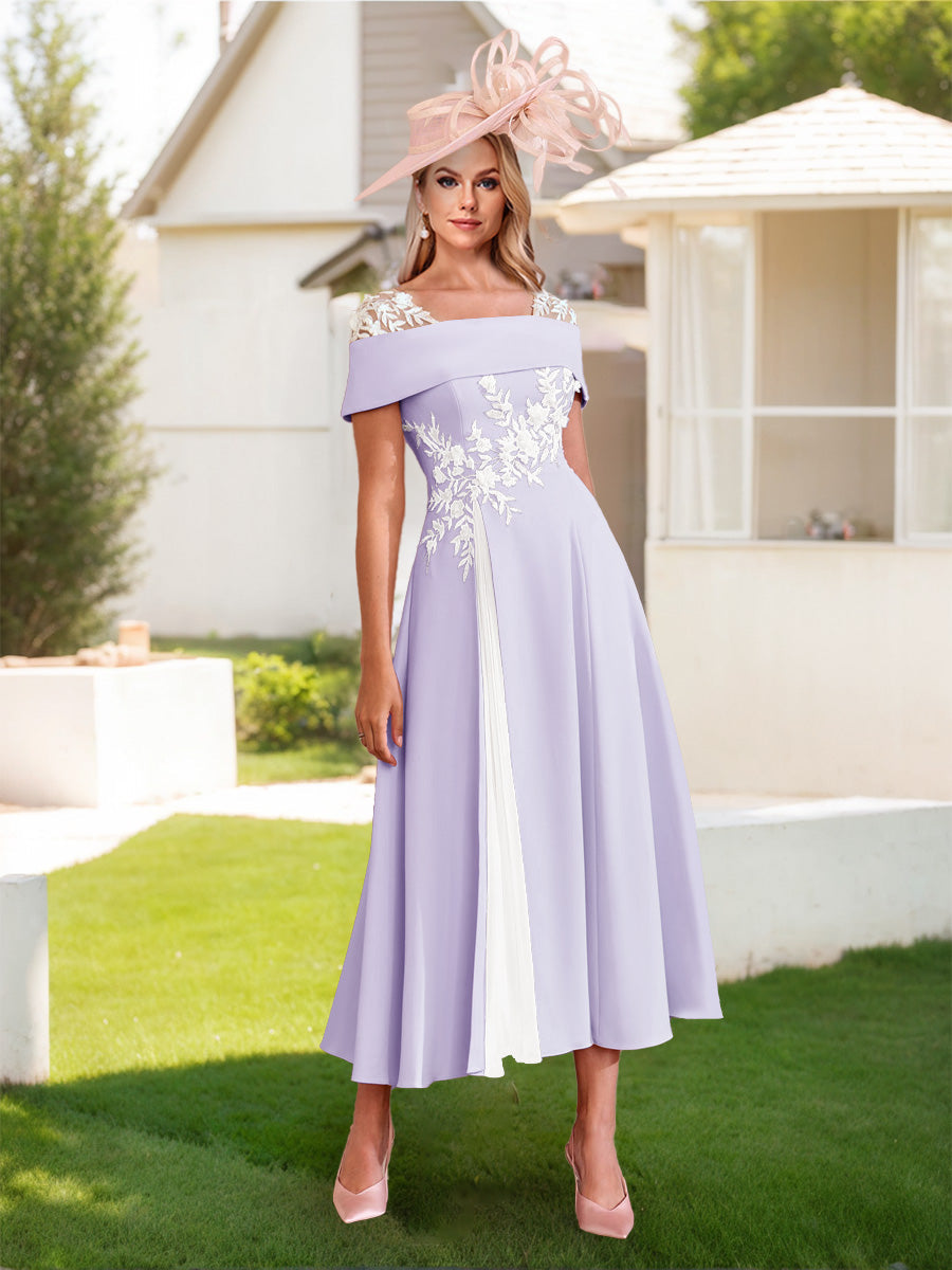 Felicite Burgundy front view wedding guest dress