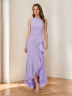 Selene Hart Lilac front view wedding guest dress