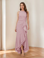 Selene Hart Mauve front view wedding guest dress