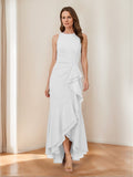 Selene Hart Ivory front view wedding guest dress