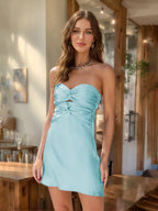 Cressida sky blue alternate front view 2 homecoming dress
