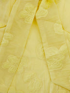 Rowena yellow bodice detail homecoming dress